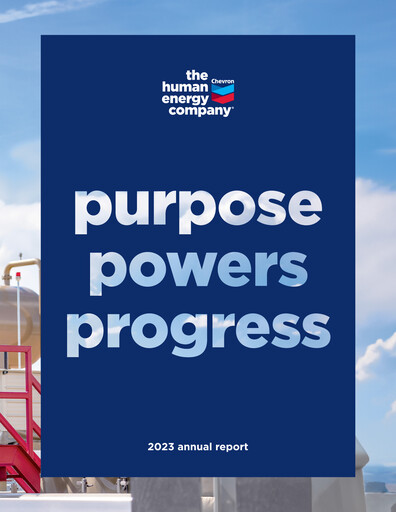 Vorschaubild Chevron Jahresbericht 2023