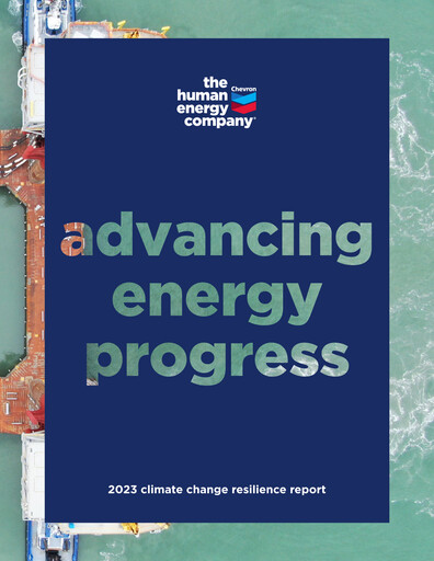 Thumbnail Chevron ESG Report 2023