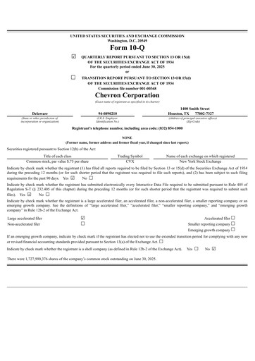 Thumbnail Chevron Quarterly Report 2025-q2