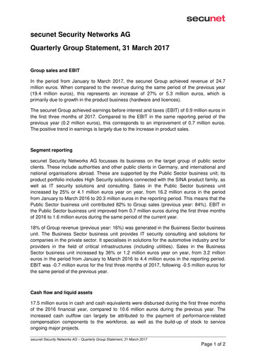 Thumbnail secunet Quarterly Report 2017-q1