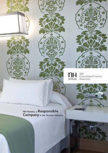 Thumbnail NH Hotel Group Financial Statement 2007