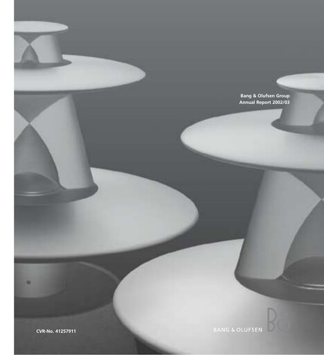 Thumbnail Bang & Olufsen A/S Annual Report 2002-2003