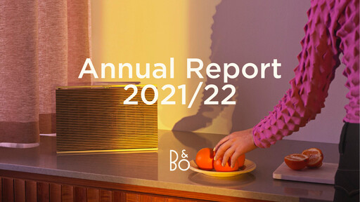 Thumbnail Bang & Olufsen A/S Annual Report 2021-2022