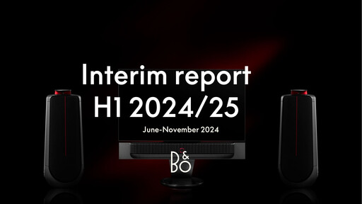 Thumbnail Bang & Olufsen A/S Half-year Report 2024-h1