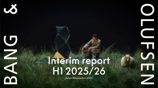 Thumbnail Bang & Olufsen A/S Half-year Report 2025-h1