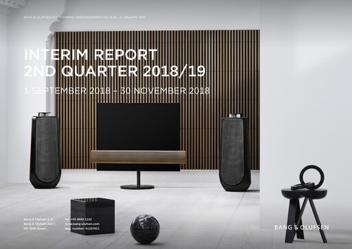 Thumbnail Bang & Olufsen A/S Quarterly Report 2018-q2