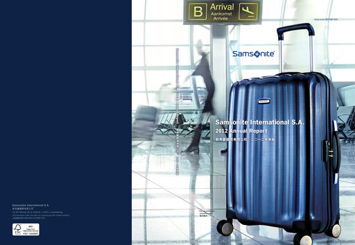 Thumbnail Samsonite International  Annual Report 2012