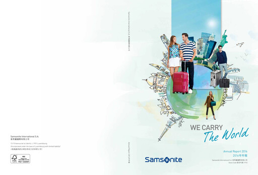 Thumbnail Samsonite International  Annual Report 2016