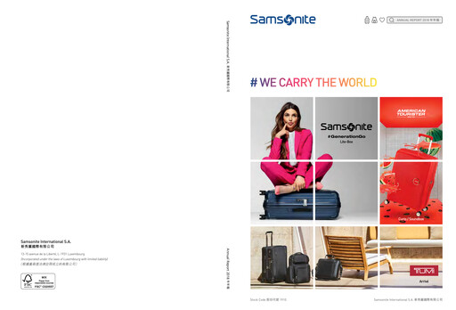 Thumbnail Samsonite International  Annual Report 2018