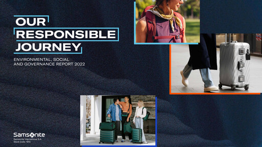 Thumbnail Samsonite International  ESG Report 2022