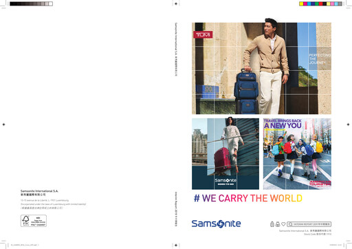 Thumbnail Samsonite International  Half-year Report 2019-h1