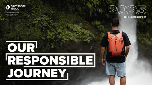 Thumbnail Samsonite International  Sustainability Report 2025