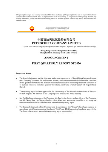 Thumbnail PetroChina Quarterly Report 2026-q1