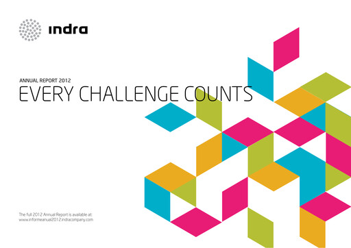 Thumbnail Indra Sistemas Annual Report 2012