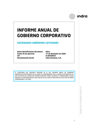Thumbnail Indra Sistemas Annual Report 2009
