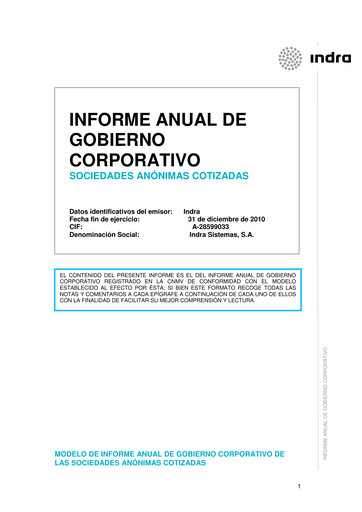 Thumbnail Indra Sistemas Annual Report 2010