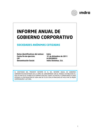 Thumbnail Indra Sistemas Annual Report 2011