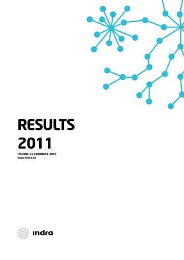 Thumbnail Indra Sistemas Financial Report 2011