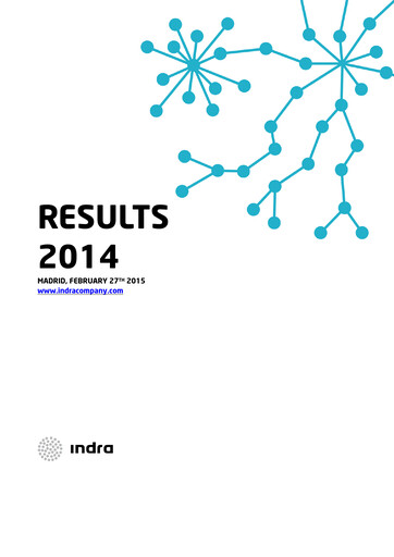 Thumbnail Indra Sistemas Financial Report 2014