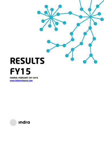 Thumbnail Indra Sistemas Financial Report 2015