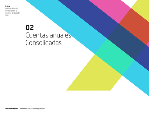 Thumbnail Indra Sistemas Financial Statement 2011