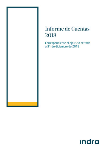 Thumbnail Indra Sistemas Financial Statement 2018