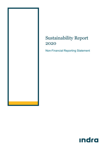 Thumbnail Indra Sistemas Sustainability Report 2020