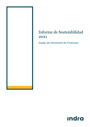 Thumbnail Indra Sistemas Sustainability Report 2021