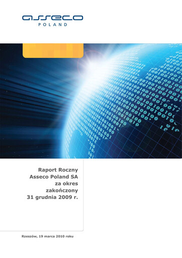 Vorschaubild Asseco Jahresbericht 2009