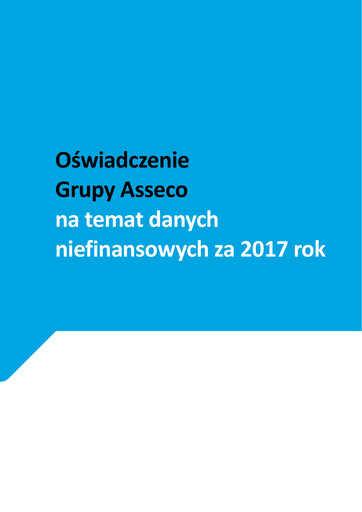 Thumbnail Asseco ESG Report 2017
