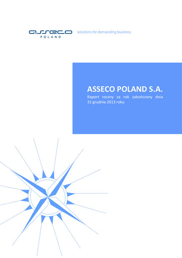 Thumbnail Asseco Financial Statement 2013