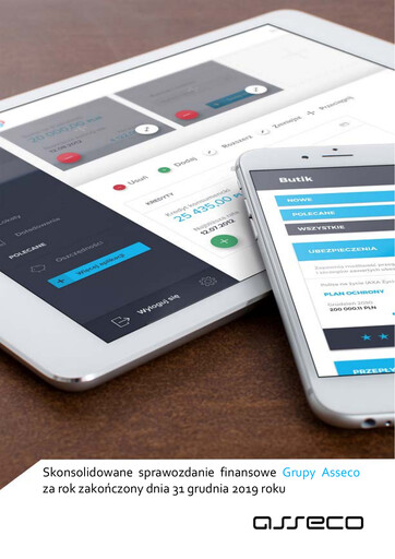 Thumbnail Asseco Financial Statement 2019