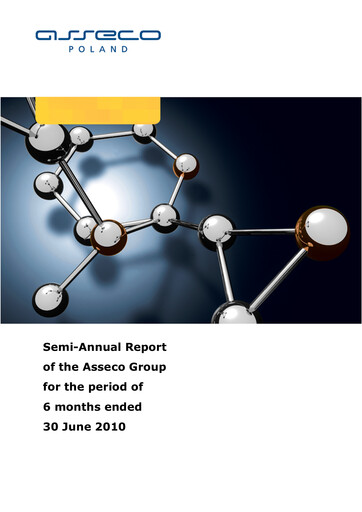 Thumbnail Asseco Half-year Report 2010-h1