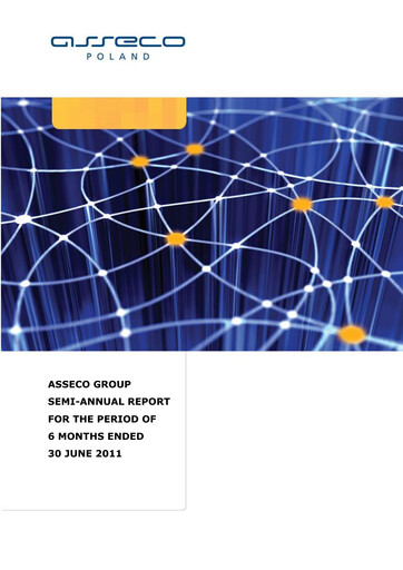 Thumbnail Asseco Half-year Report 2011-h1