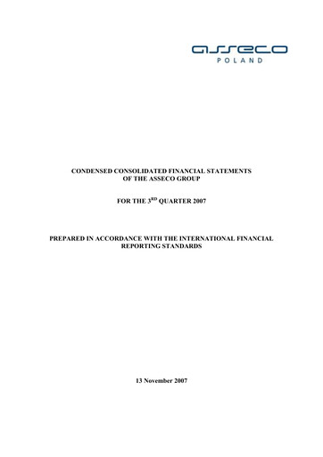 Thumbnail Asseco Quarterly Report 2007-q3