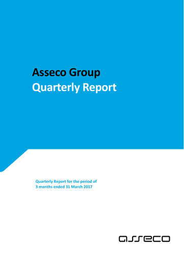 Thumbnail Asseco Quarterly Report 2017-q1