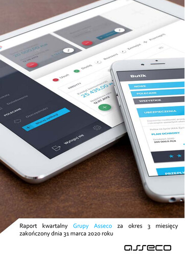 Thumbnail Asseco Quarterly Report 2020-q1