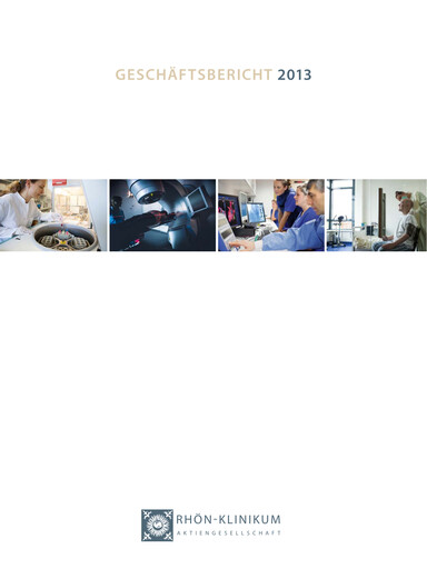 Vorschaubild Rhön-Klinikum Jahresbericht 2013