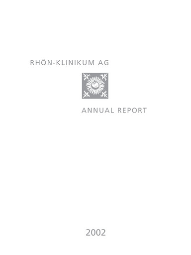 Thumbnail Rhön-Klinikum Annual Report 2002