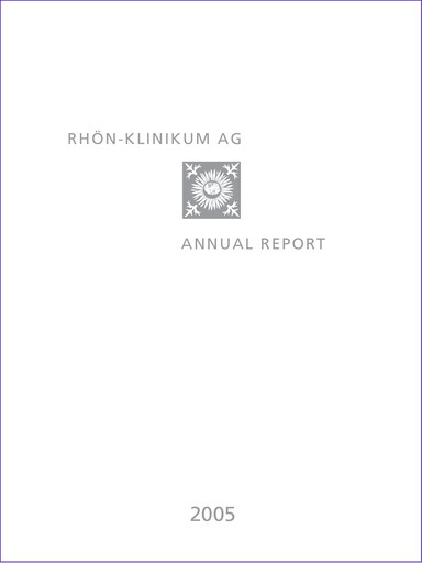 Thumbnail Rhön-Klinikum Annual Report 2005