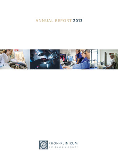 Thumbnail Rhön-Klinikum Annual Report 2013