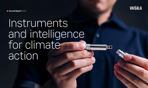 Thumbnail Vaisala
 Annual Report 2025