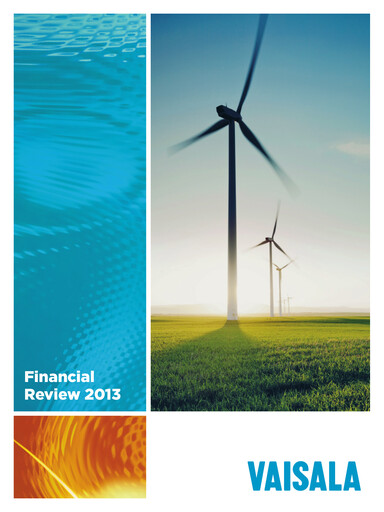 Thumbnail Vaisala
 Financial Statement 2013