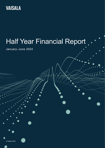 Thumbnail Vaisala
 Half-year Report 2024-h1