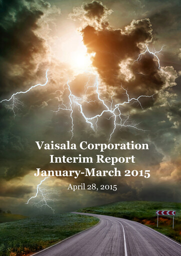 Thumbnail Vaisala
 Quarterly Report 2015-q1