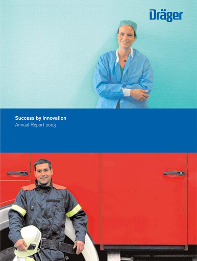 Thumbnail Drägerwerk
 Annual Report 2003