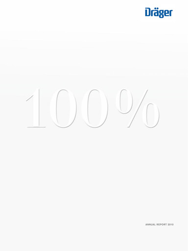 Thumbnail Drägerwerk
 Annual Report 2010