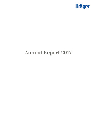 Thumbnail Drägerwerk
 Annual Report 2017