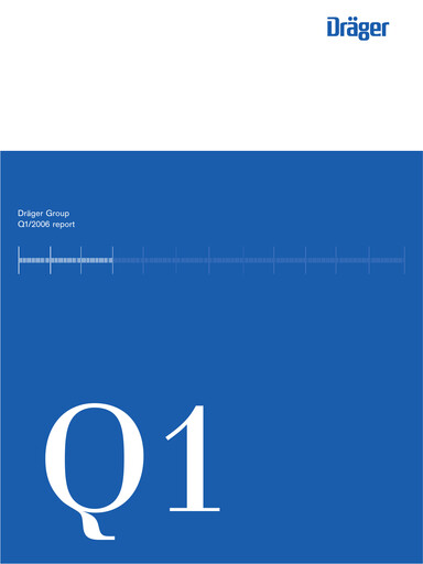 Thumbnail Drägerwerk
 Quarterly Report 2006-q1