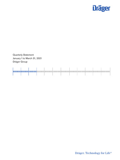 Thumbnail Drägerwerk
 Quarterly Report 2021-q1